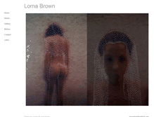 Tablet Screenshot of lornajbrown.com